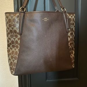 Coach CC Chocolate Tote